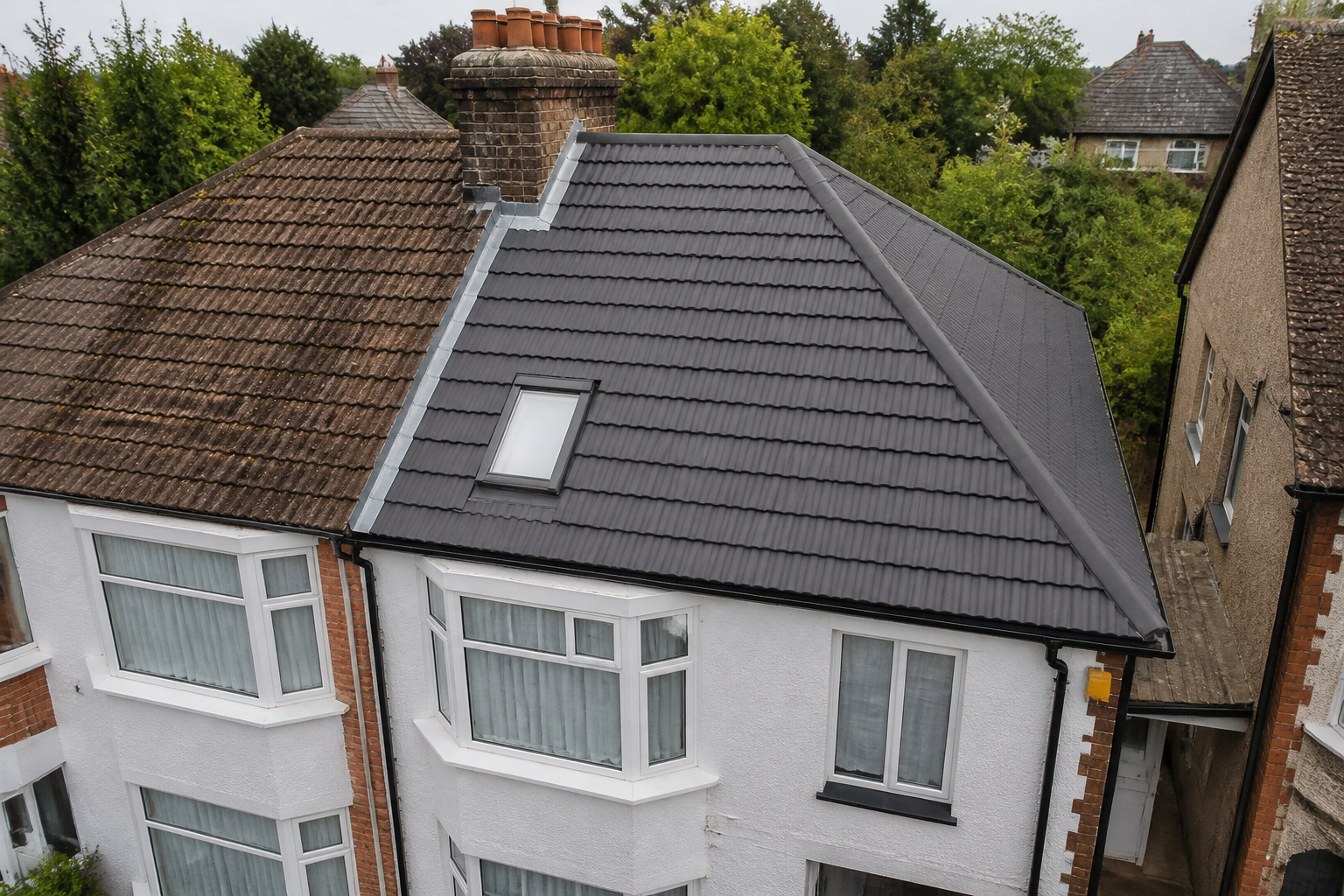 Full Semi-Detached Roof Renewal service package
