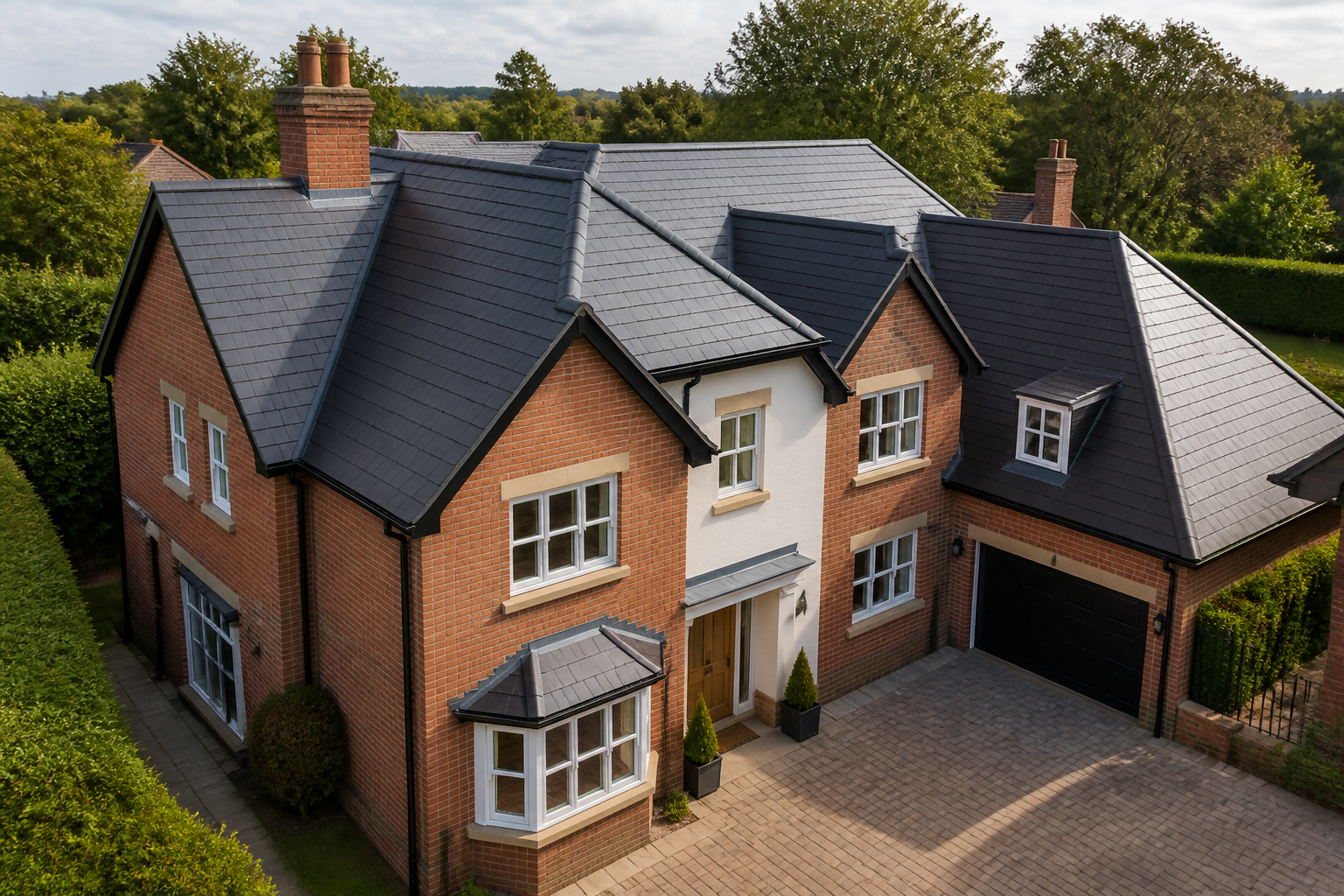 Large House Roof and Roofline service package
