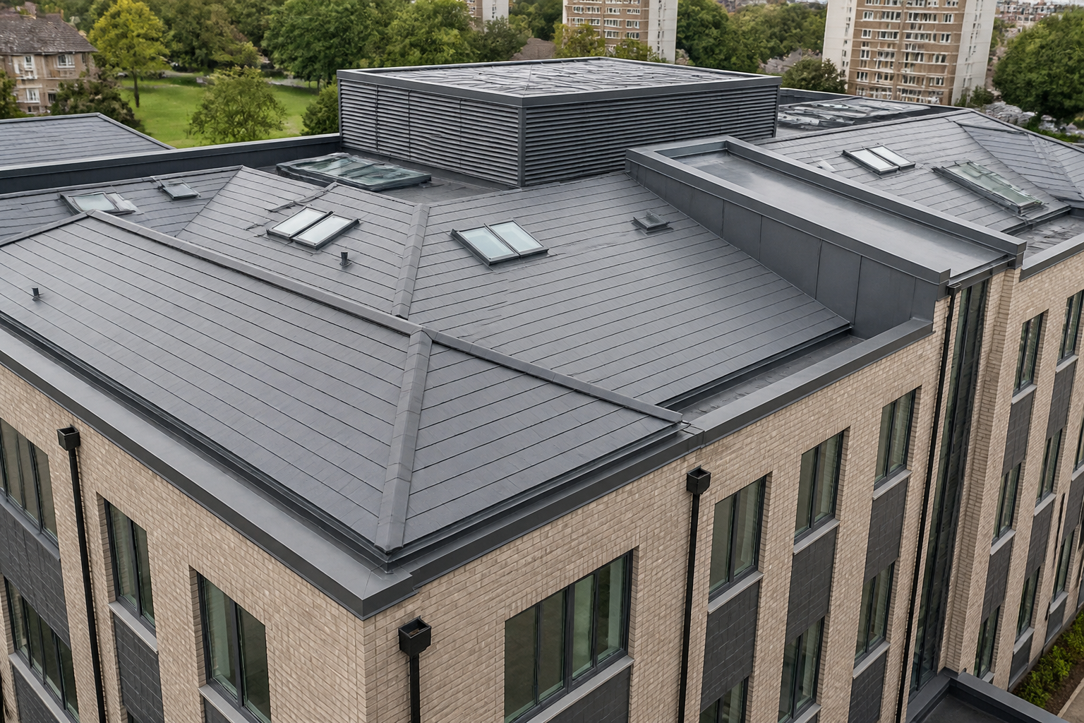 Whole-Building Roofing and Drainage service package